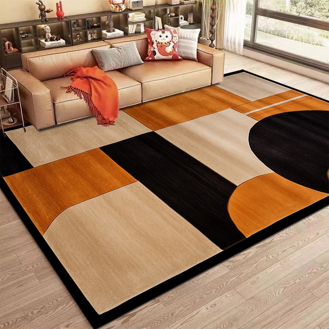 Nordic Abstract Carpet for Liv - Home Bar Lounge ulasan dan harga