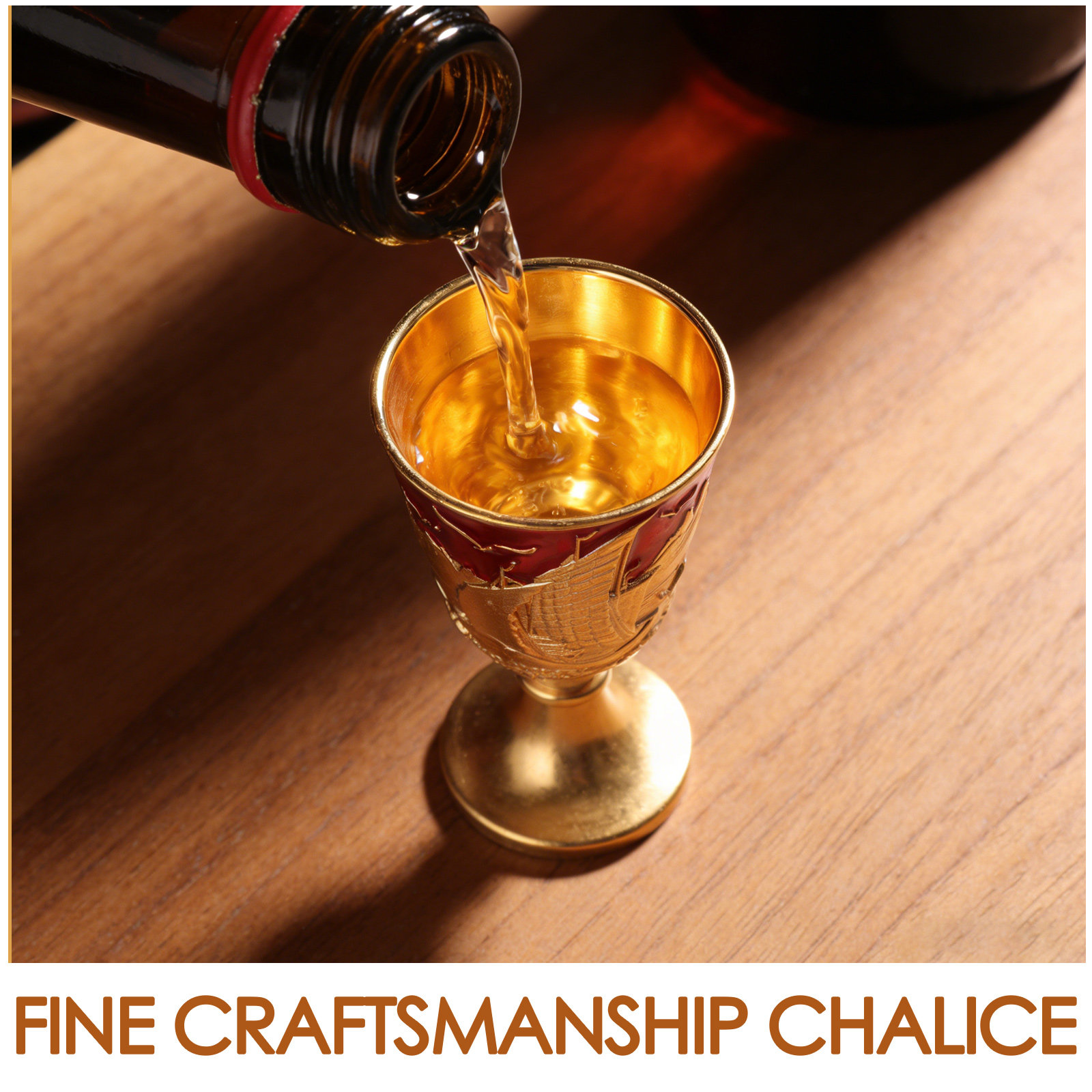 2Pcs Vintage Alloy Goblet Glas - Home Bar Set ulasan dan harga